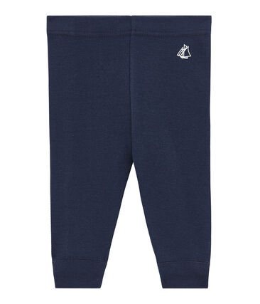 Petit Bateau Baby Girl Leggings in Navy
