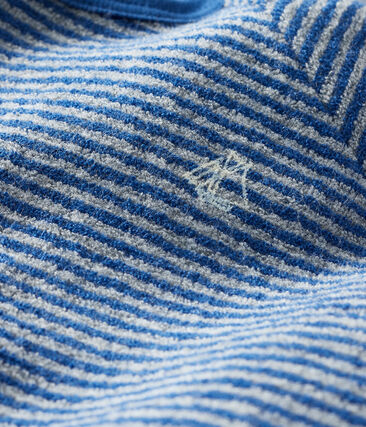 Petit Bateau Baby Boys' Footie in Extra Warm Brushed Terry (3m, 6m, 9m)