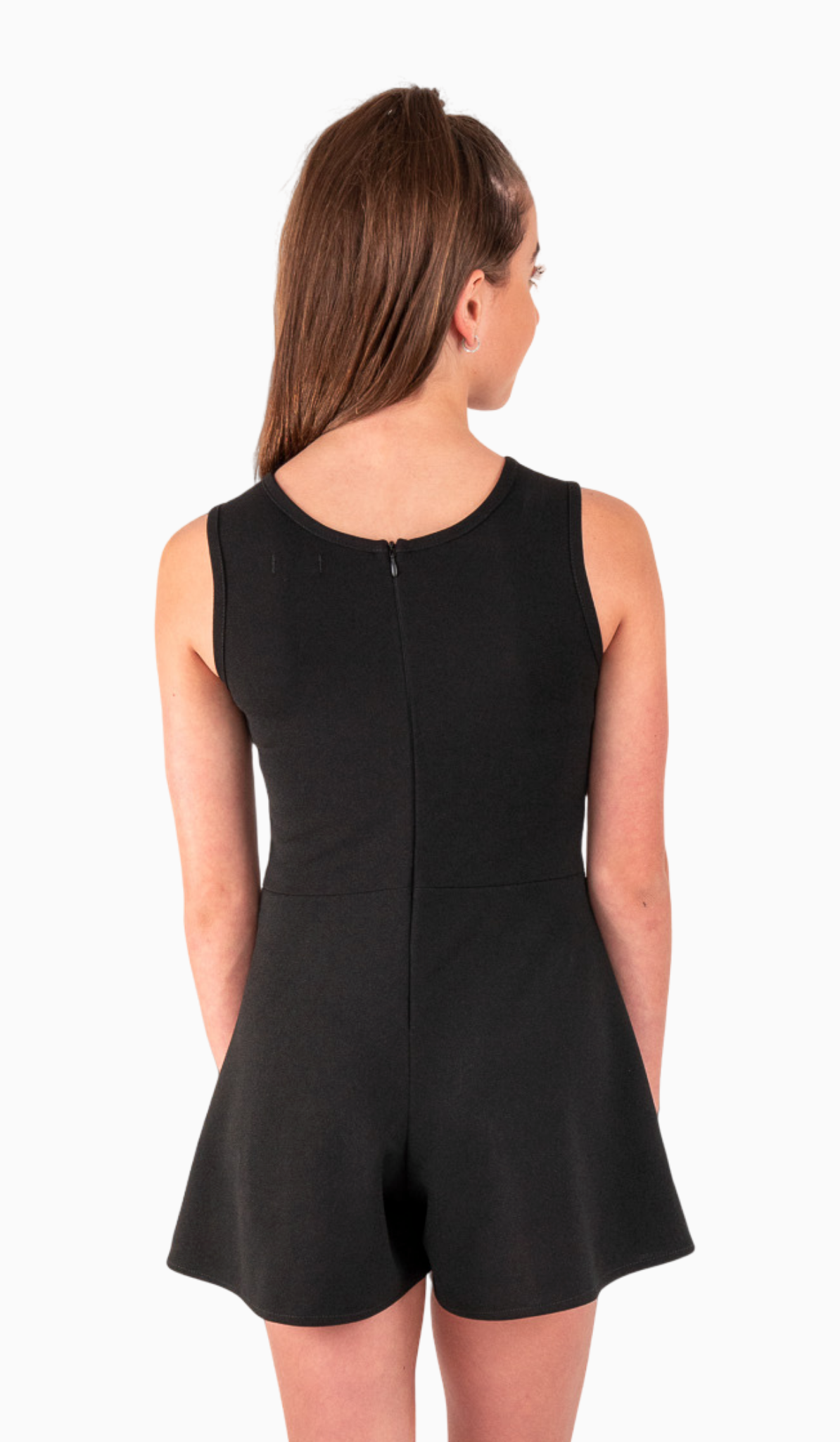 Sally Miller The Side Tie Romper in Black (Junior)