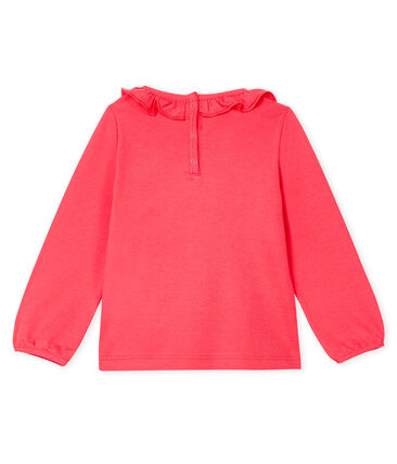 Petit Bateau Baby Girls' Long-Sleeved Blouse With Bunny Print (6m, 12m)