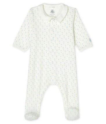 Petit Bateau Baby Boys' Ribbed Footed Onesie (1m, 6m)