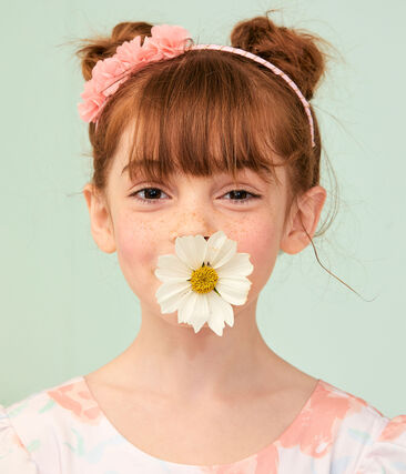 Petit Bateau Girls' Floral Dress (Size 5, 8)