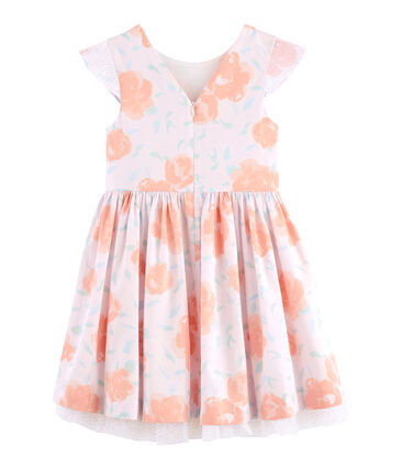 Petit Bateau Girls' Floral Dress (Size 5, 8)