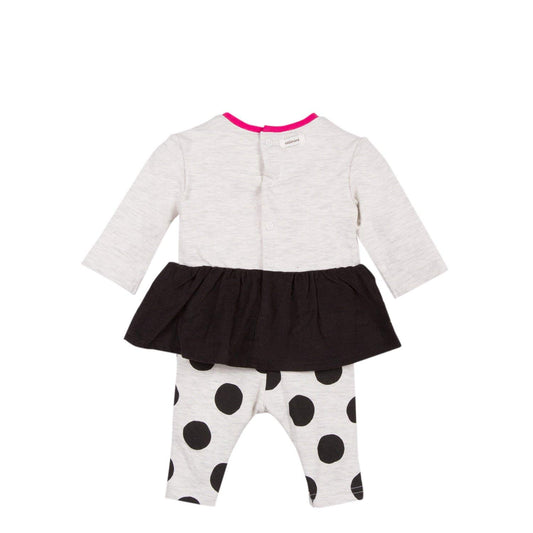 Catimini Baby Girl Cat Cotton Romper (6m, 12m, 18m)