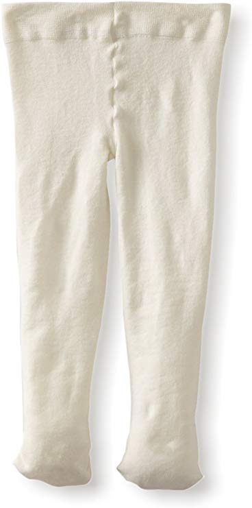 Smooth Microfiber Tights in White