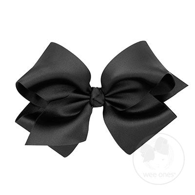 King Classic French Satin Bow