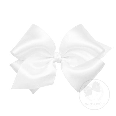 King Classic French Satin Bow