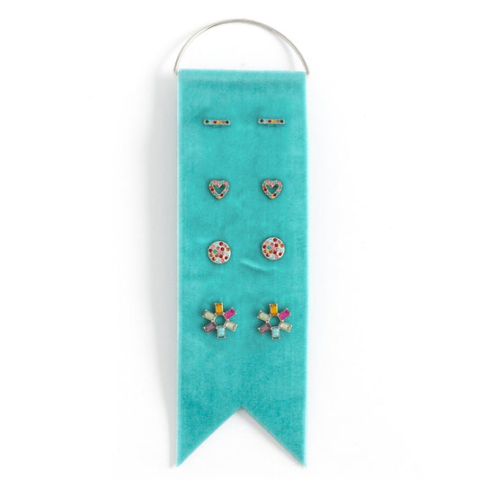 Multi color earrings 4 sets