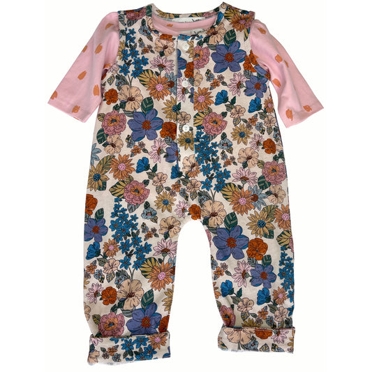 Floral Fancy Romper Set