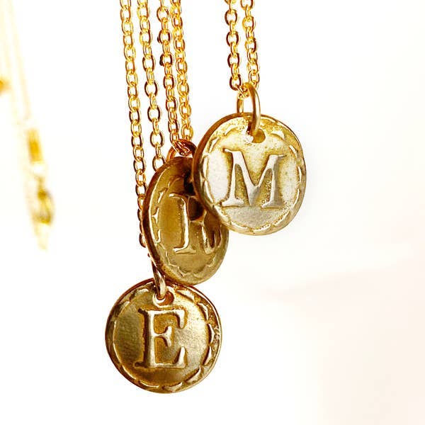 Small CharmInitial Necklace