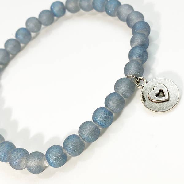Love You Valentine Stone Beads Bracelets