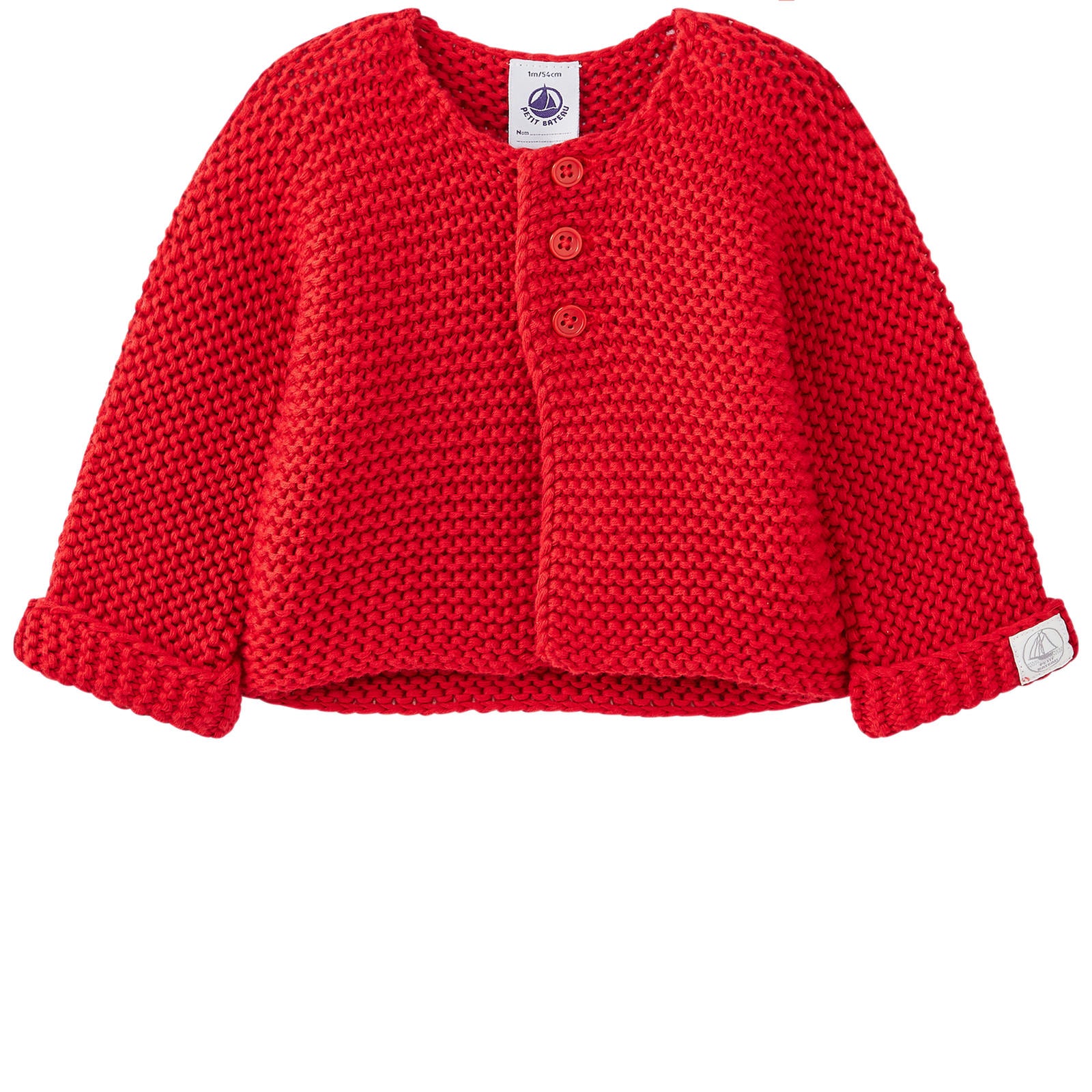 Petit Bateau A0be7 meisjes Cardigan met lange mouwen Petit Bateau A0be7 meisjes Cardigan met lange mouwen