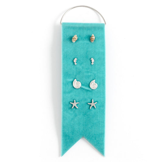 Multi color earrings 4 sets