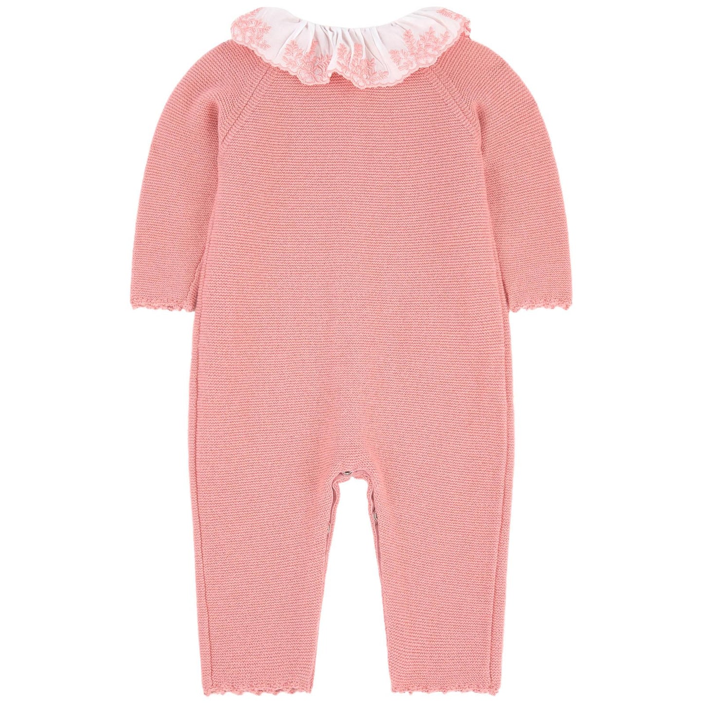 Tartine et Chocolat Baby Girl Pink Knitted Playsuit