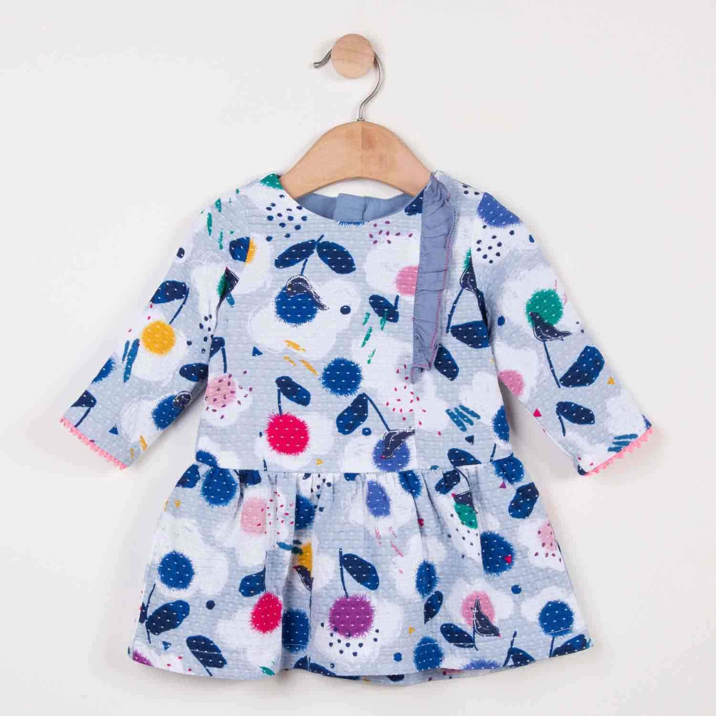 Catimini Charming Printed Micro Weave Fabric Baby Dress (12m, 18m, 2T, 3T, 4T)