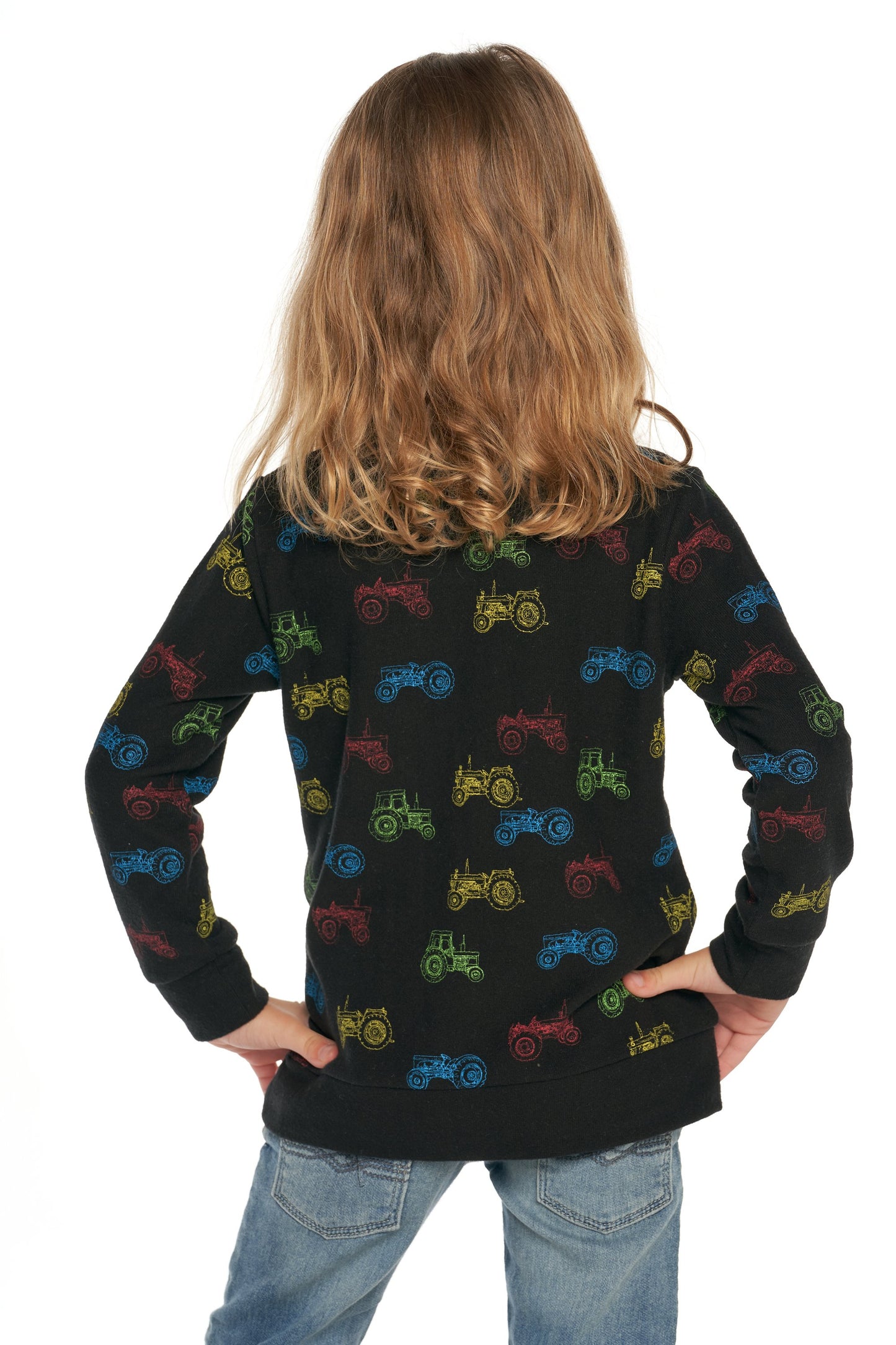 Chaser Boy's Tractor Party Pullover (Size 4)