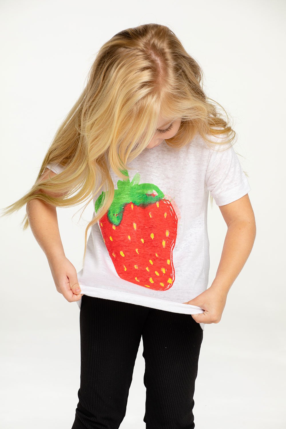 Chaser Short Sleeve Tee - Strawberry! (Size 8)