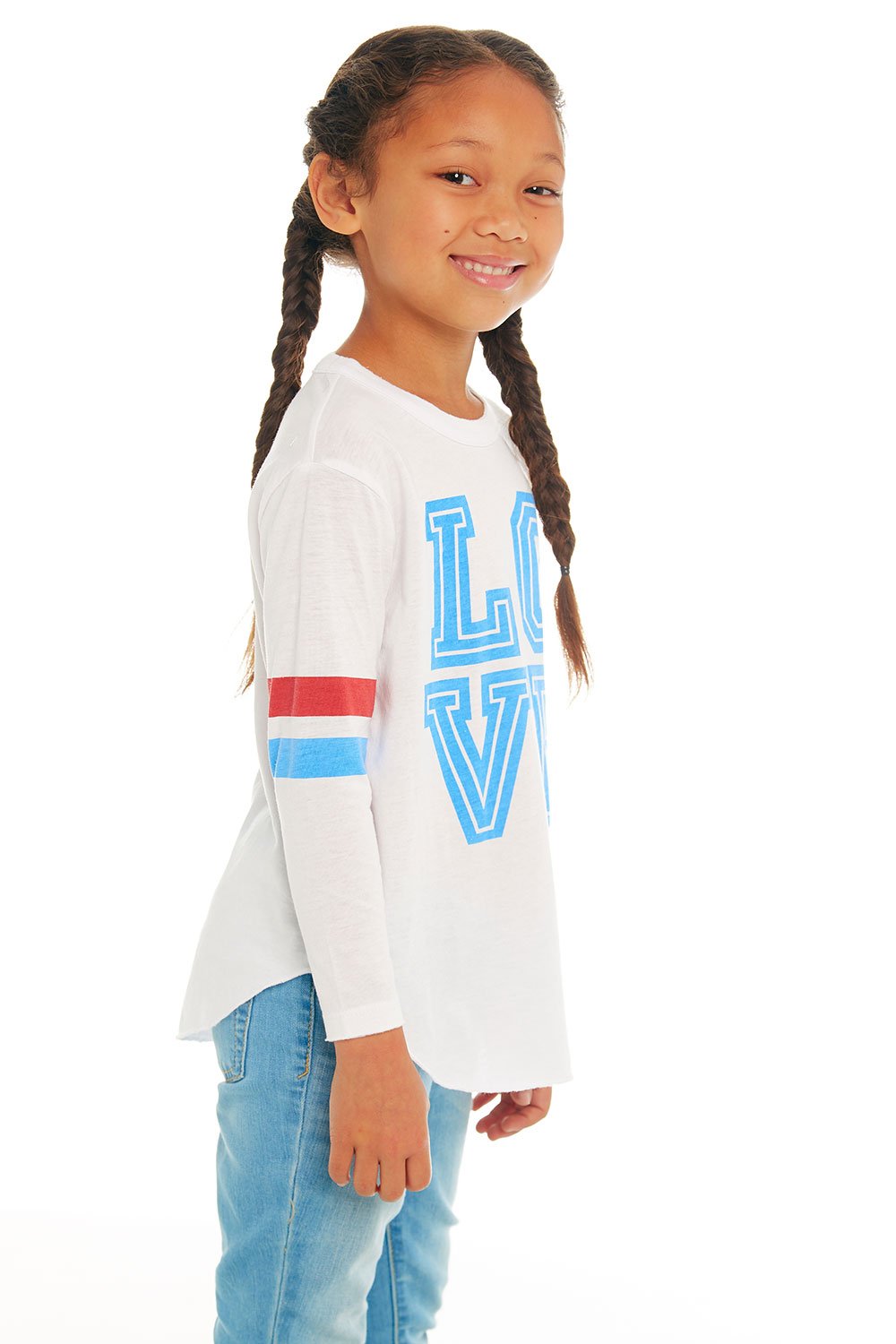 Chaser Girls Long Sleeve T-Shirt - Love (Size 3, 4)