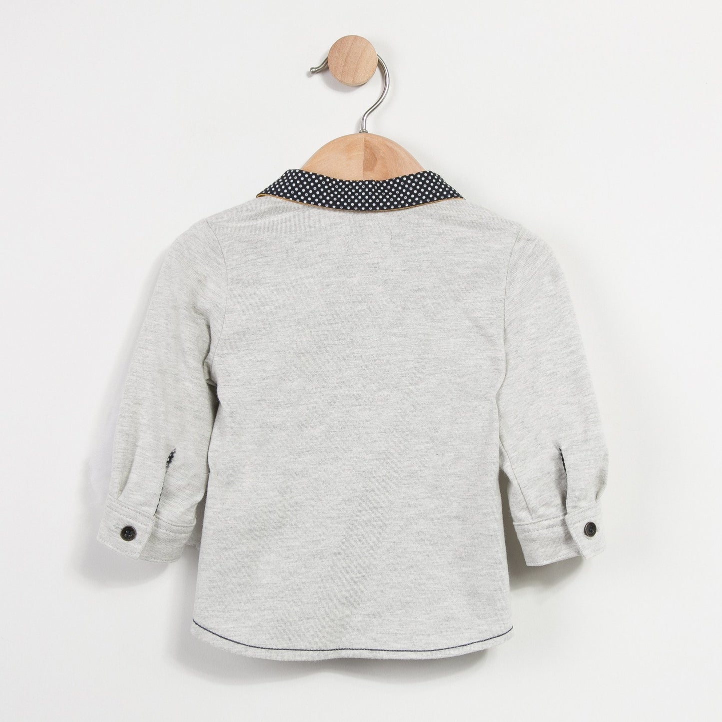 Catimini Boys Bi-material Shirt (6m, 9m, 12m, 3T)