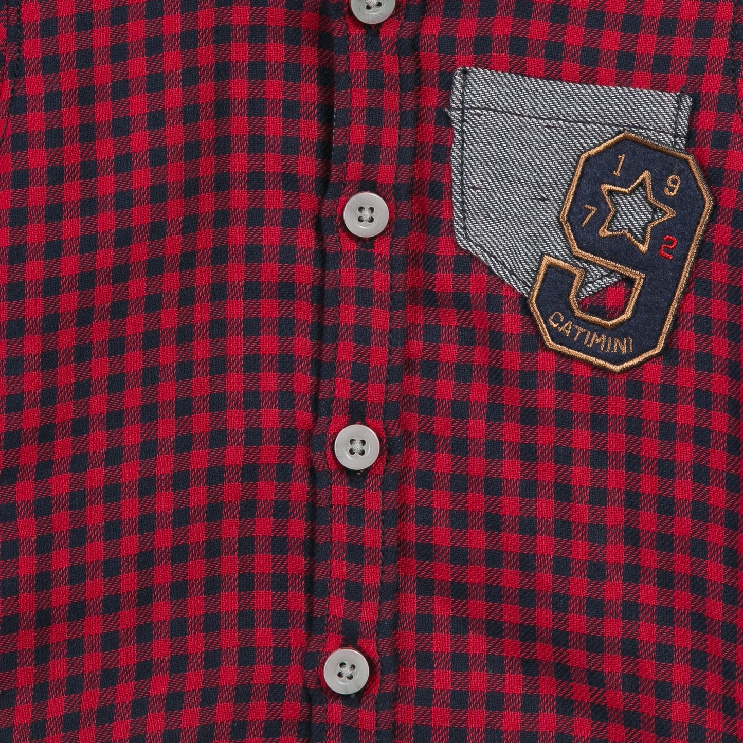 Catimini Double-sided checked Shirt Magic Circus (12m, 18m)