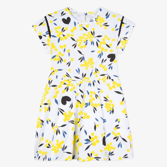 Catimini Girl's Mimosa Print Jersey Dress (4Y)