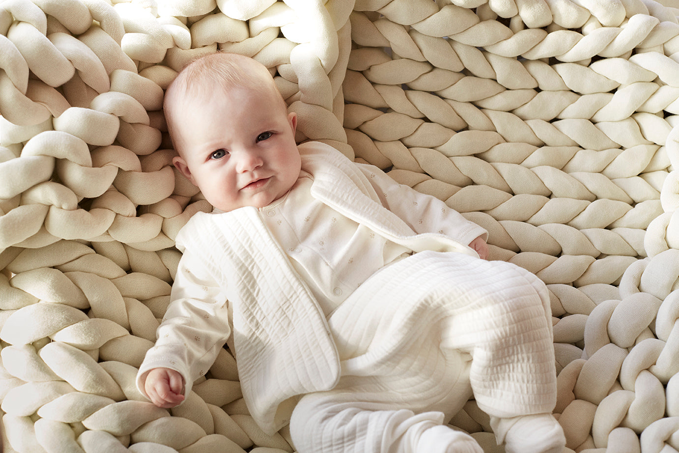 Petit Bateau Baby 3 PC Print Set (6m, 18m)