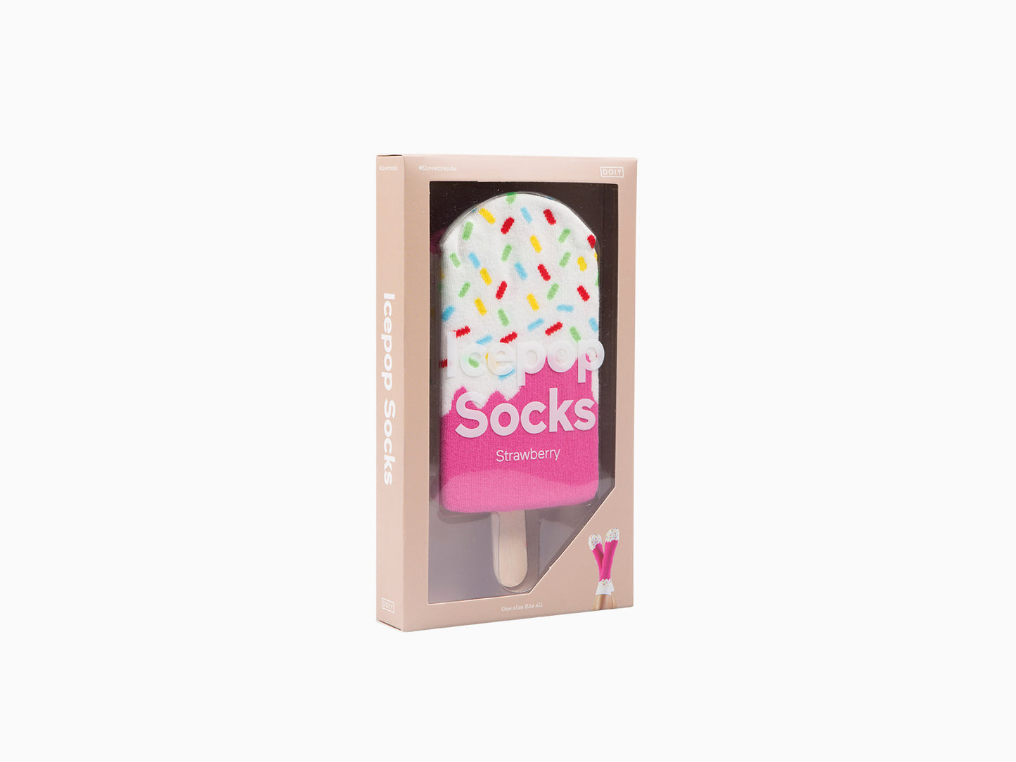 DOIY Icepop Socks Strawberry