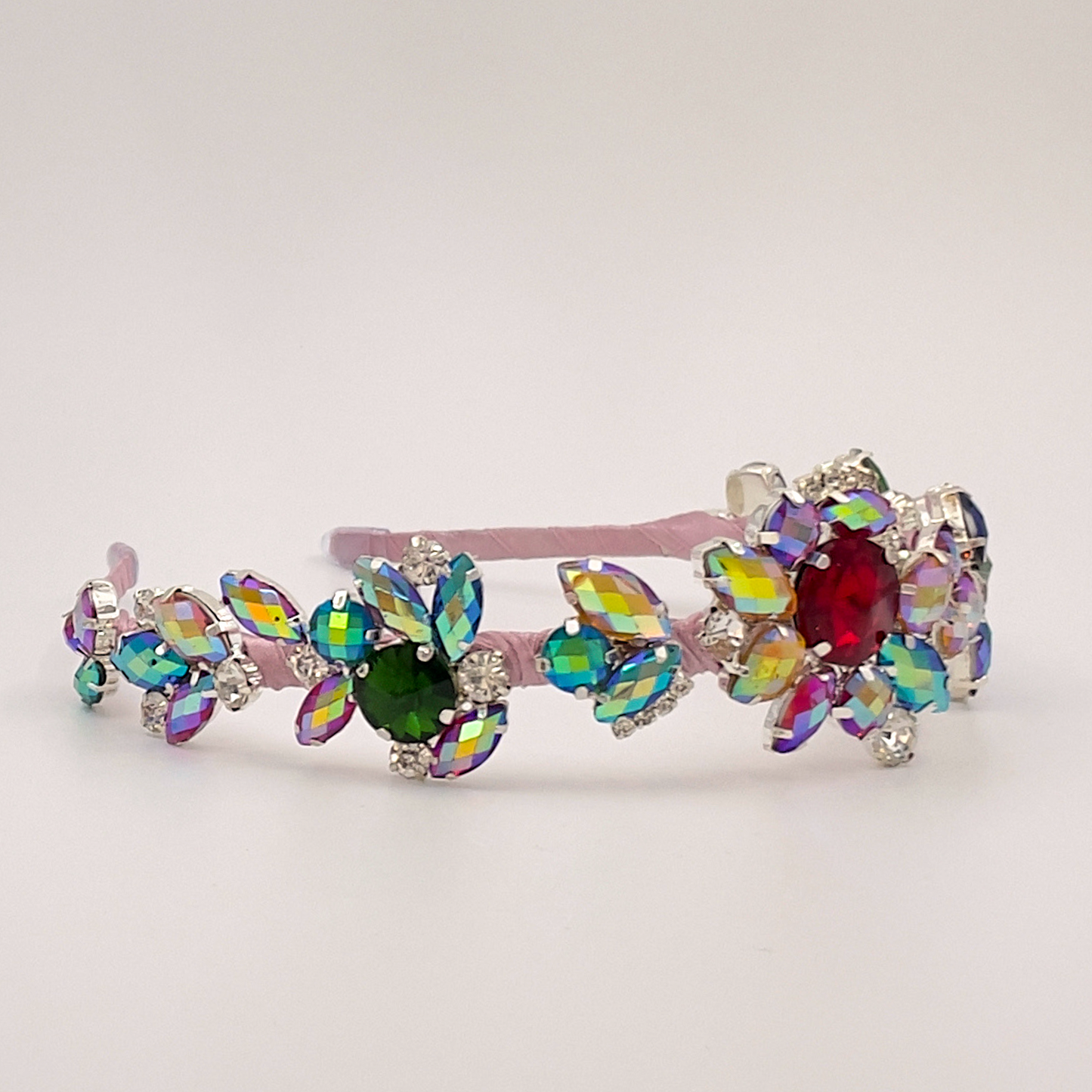 The Bijou Flower Diamante Headband