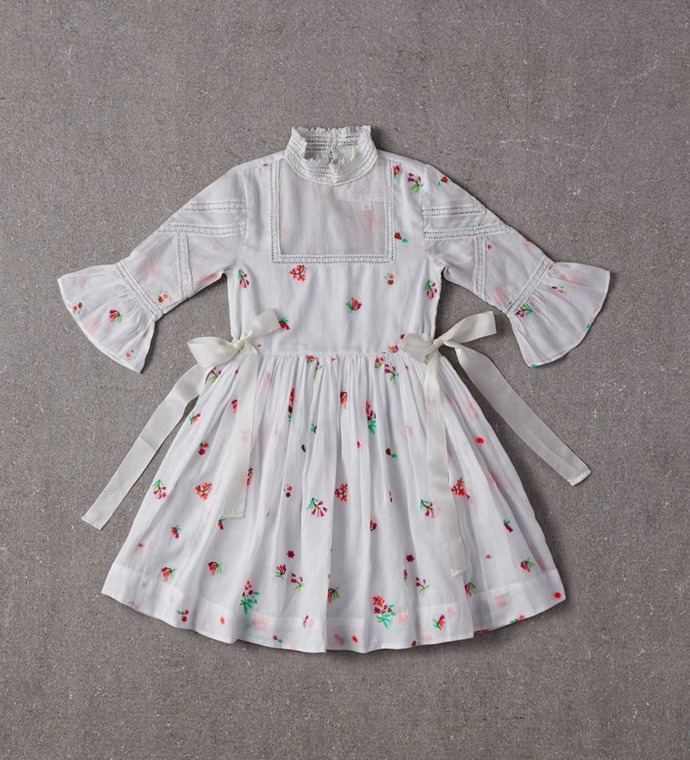 Nellystella Love Georgia Dress in Spring Floral Organdy