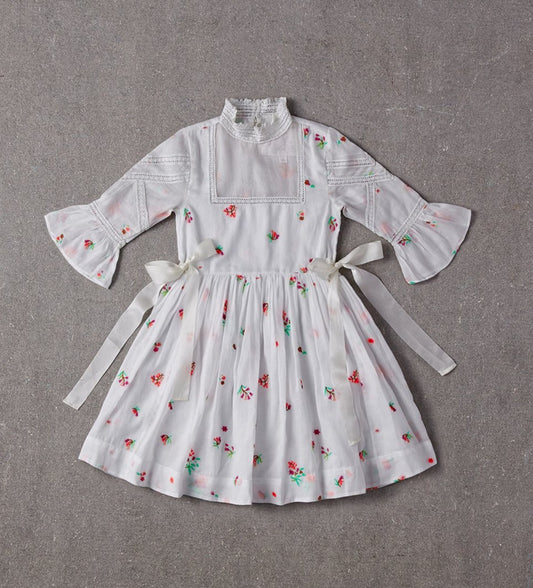 Nellystella Love Georgia Dress in Spring Floral Organdy