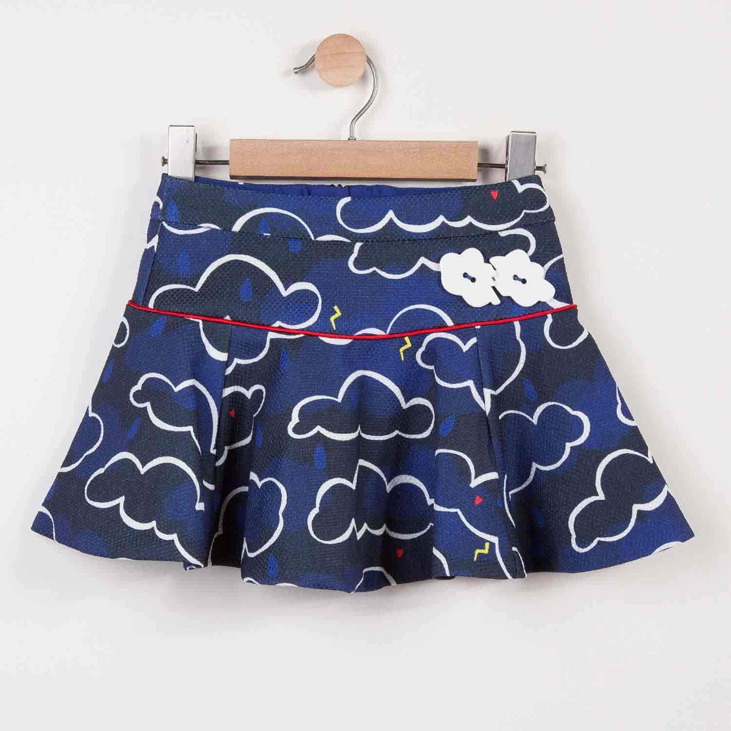 Catimini Printed Pique Skirt (Size 5)