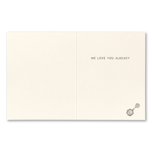 Welcome Baby Card - HELLO, TINY TOES.