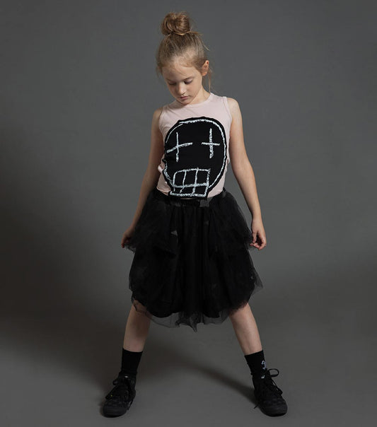 Nununu tulle black skirt (Size 3-4Y, 4-5Y)