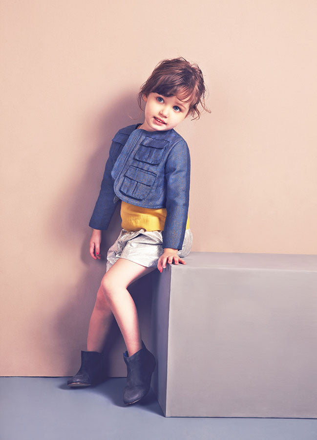 Nellystella Stelly Jacket in Medium Arrow Print (Size 4)