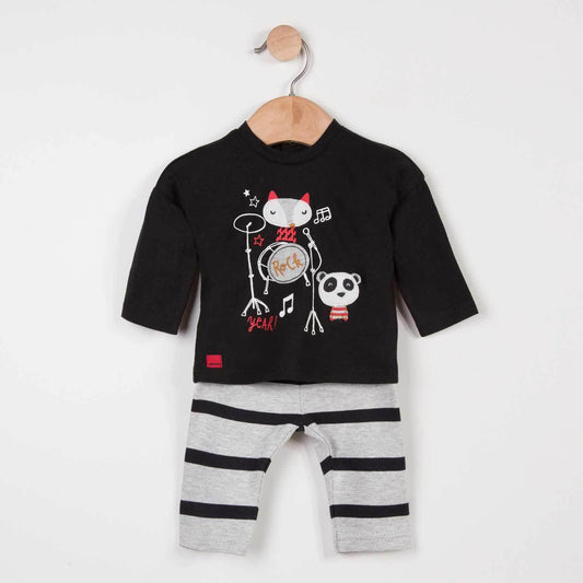 Catimini Baby Boy Graphic T-shirt + Leggings