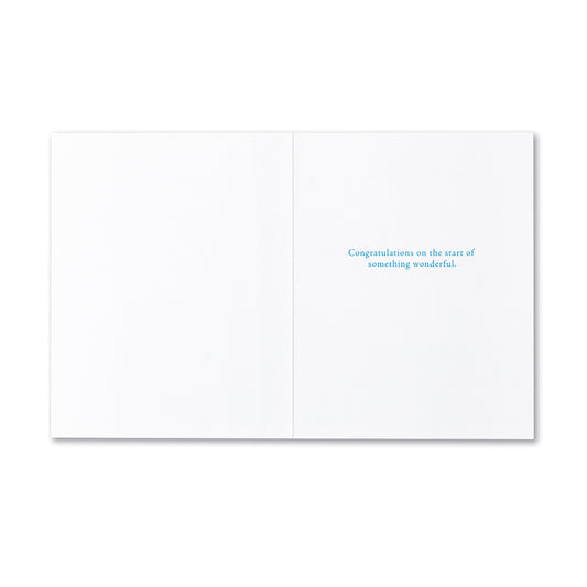 Welcome Baby Card - "THIS IS WHERE IT ALL BEGINS."