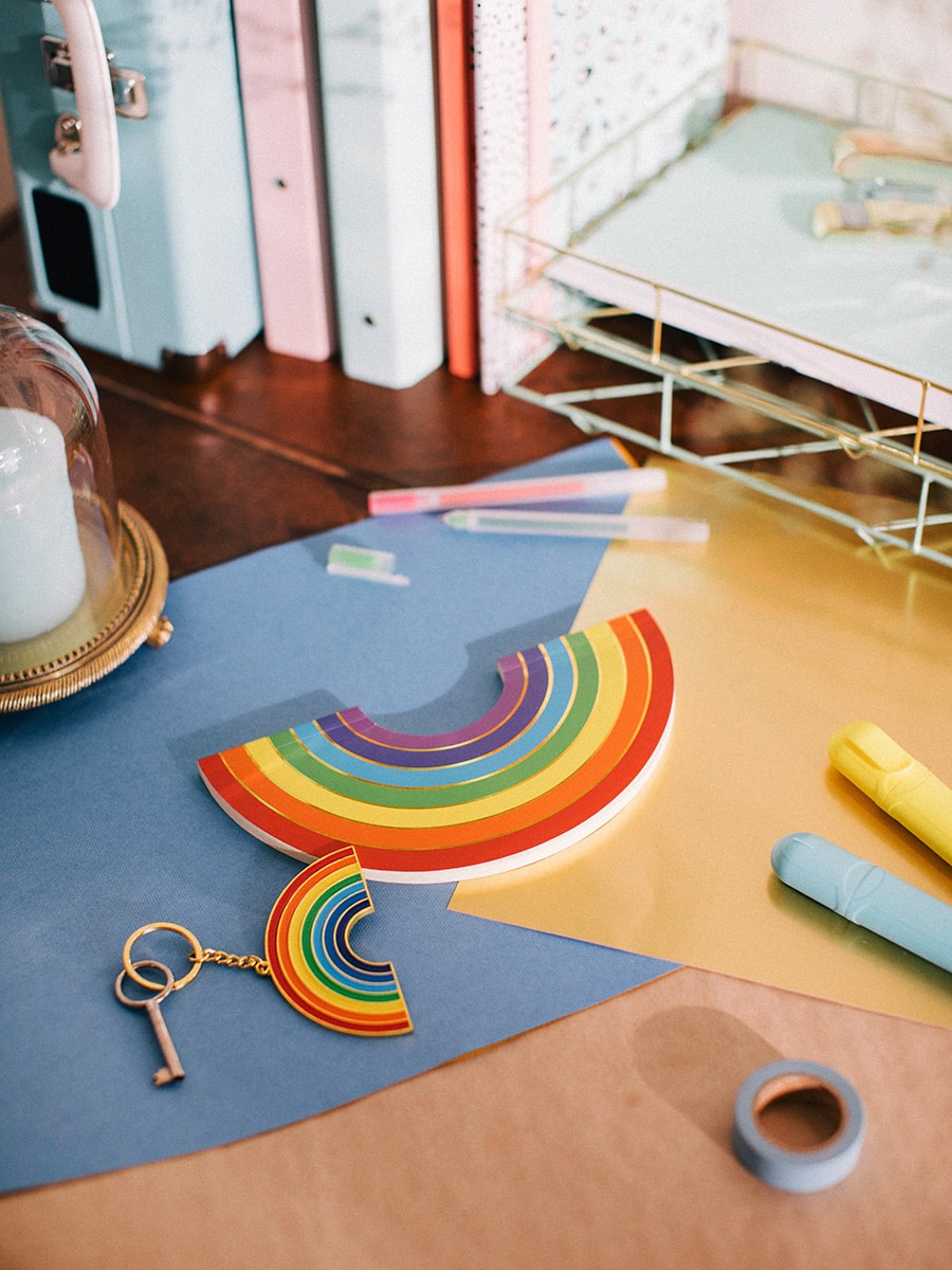 Rainbow Oversized Notebook