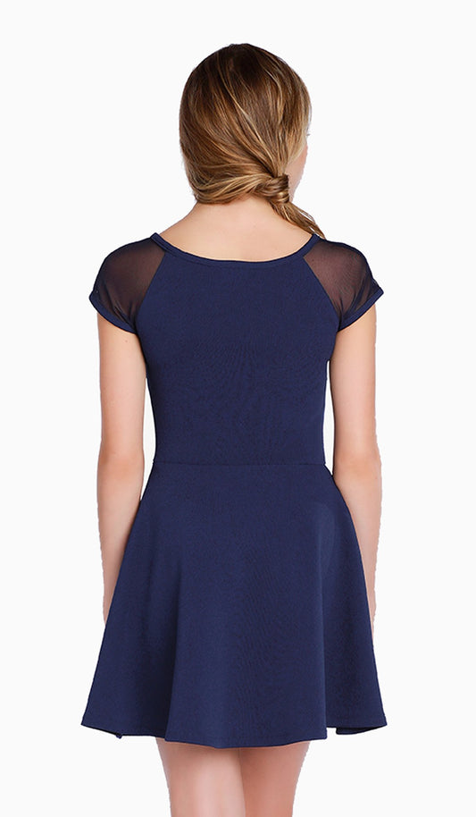 The Shea Dress in Navy (Tween)