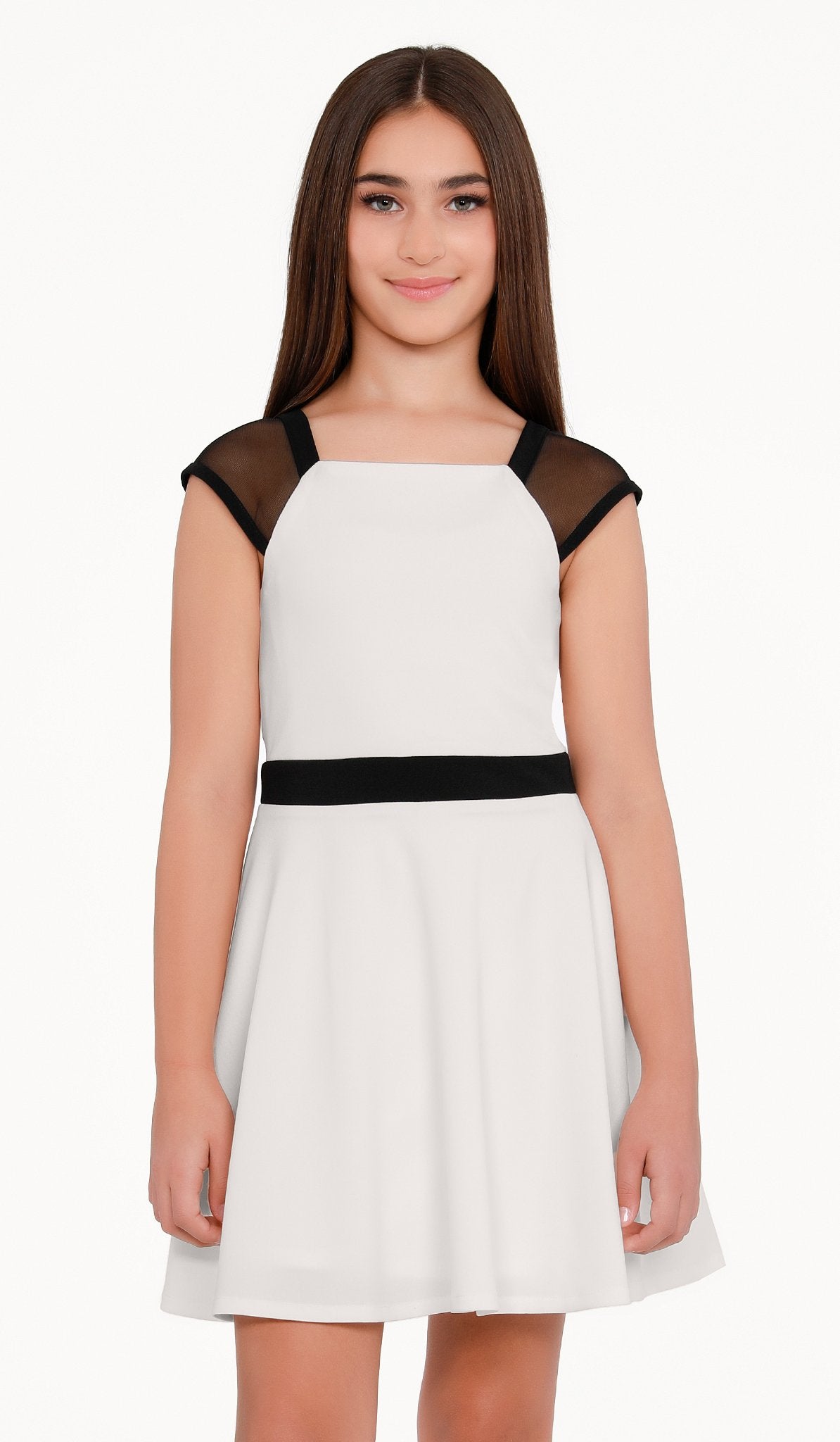 Sally Miller The York Dress in Ivory (Tween)