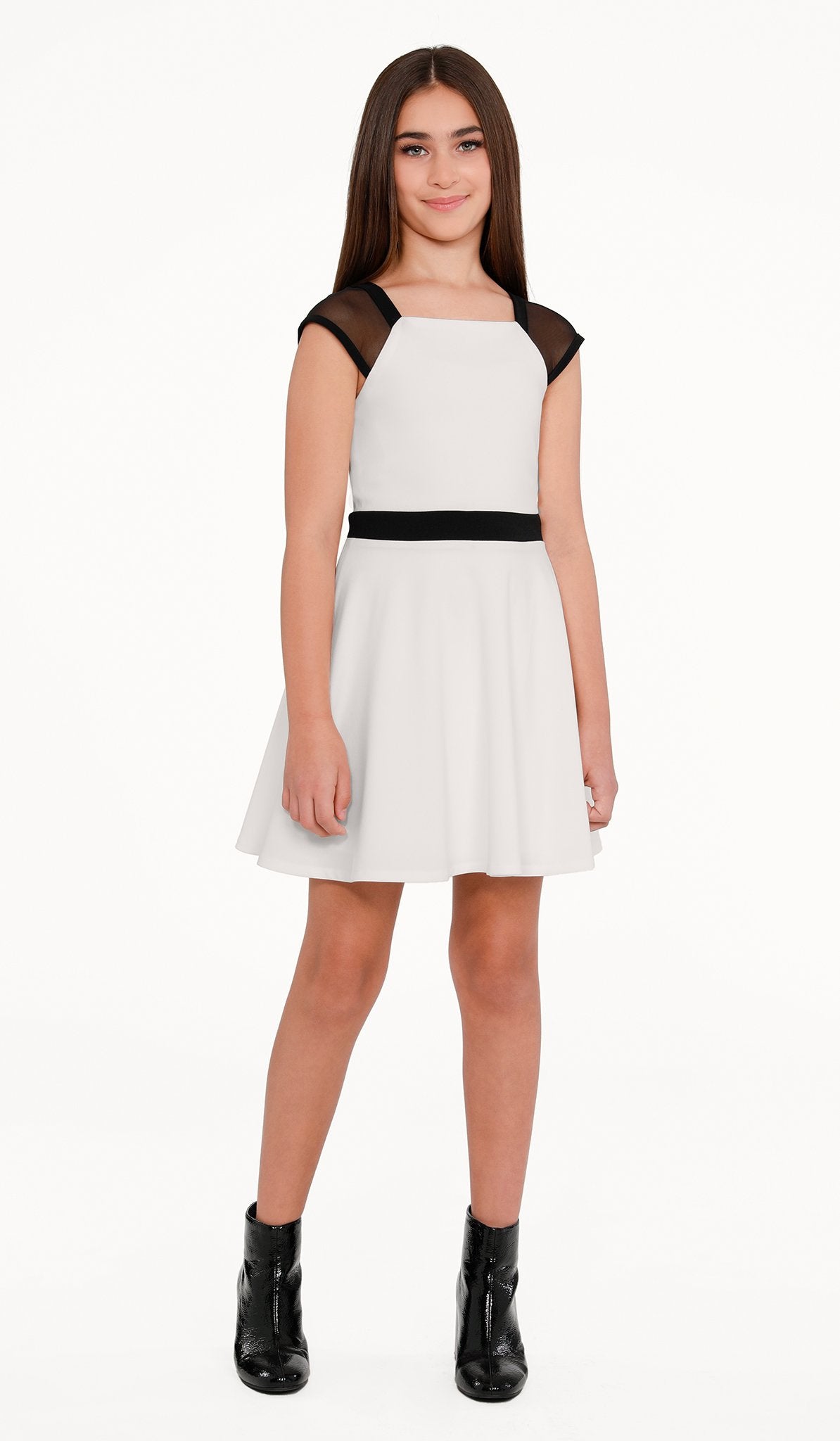 Sally Miller The York Dress in Ivory (Tween)