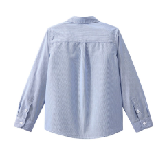Petit Bateau Boy Striped Blue Shirt