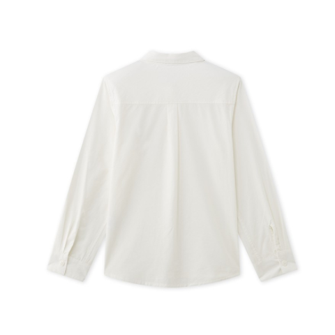 Petit Bateau Boy's White Shirt (Size 3, 4, 8, 10, 12)