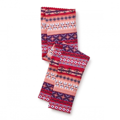 Tea Collection Fair Isle Print in Cherry (3-6m, 6-9m)