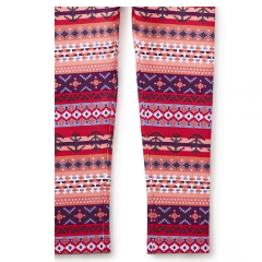 Tea Collection Fair Isle Print in Cherry (3-6m, 6-9m)