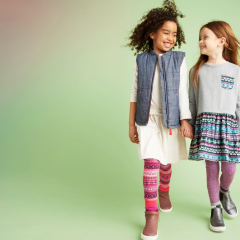 Tea Collection Fair Isle Print in Cherry (3-6m, 6-9m)