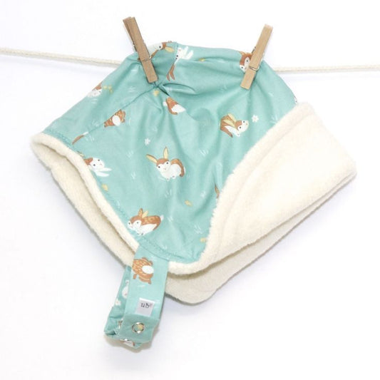 Ski Bonnets Organic Cotton - Little Hop (Size 12/24m, 2/3)