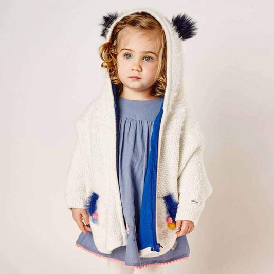 Catimini Warm Knit Cape Coat (12m)