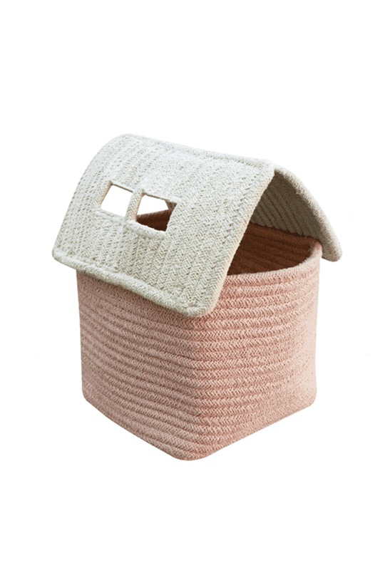 Basket House Pink