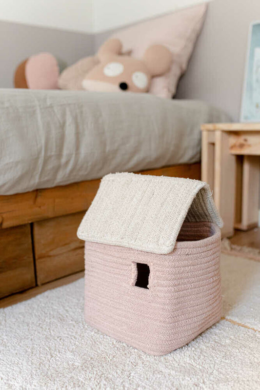 Basket House Pink