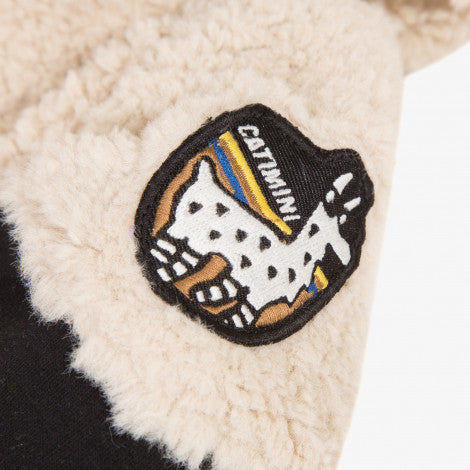 Catimini Little Boy Color Block Faux Fur Jacket (Size 6m, 12m, 3)